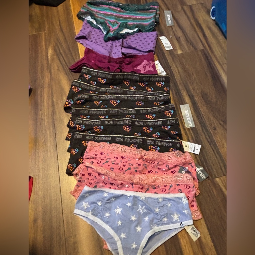 NWT and NWOT bundle of vintage Xs Garage underwear
